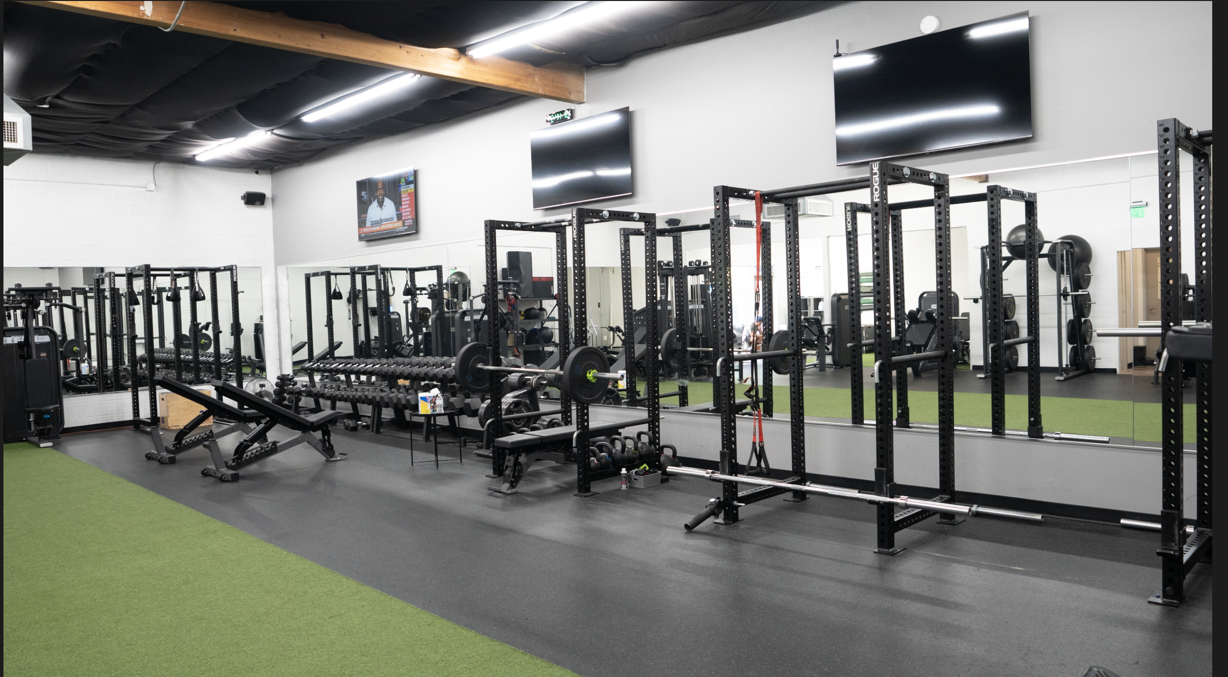 Wide view of the Trainr training floor in Phoenix